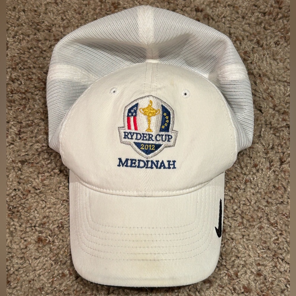 Nike Golf White Ryder Cup Hat (FlexFit)